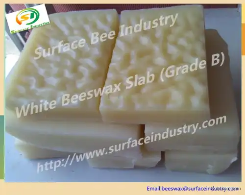 100% Natural and Purity White Beeswax Slab in Pharmaceuticals Industry