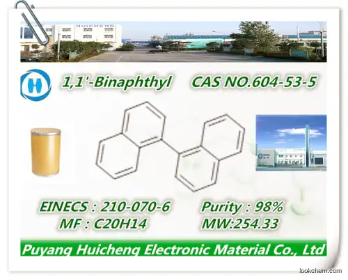 manufacturer of 1,1'-Binaphthyl regular production best price
