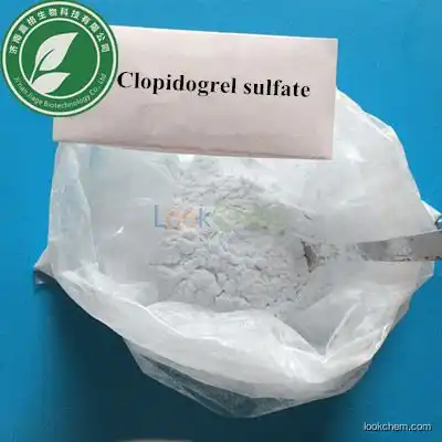 99% Purity Oral pharmaceutical powder Clopidogrel sulfate for antithrombotic
