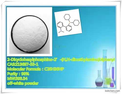 High purity and quality reasonable price 2-Dicyclohexylphosphino-2’-(N,N-dimethylamino)biphenyl