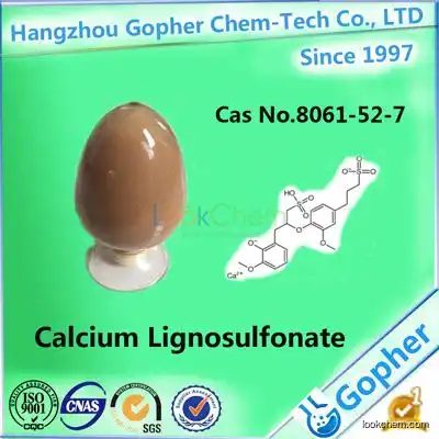 Calcium Lignosulfonate used as cement additives and concrete admixture