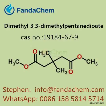 Dimethyl 3,3-dimethylpentanedioate,cas:19184-67-9 from FandaChem