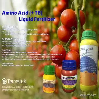 Fertilizers: NPK, Amino acid, Humate Potassium, EDDHA Fe / Soluble Fertilzers / Crops /Good prices/ Terrastek (China) Ltd