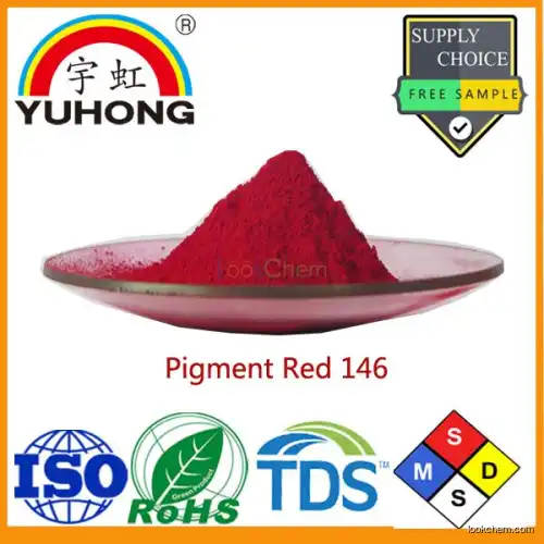 Reliable price/ISO＆PRE-REACH＆ROHS＆TDS/factory/Red pigment/red 146/ P.R.146/Red FBB(5280-68-2)