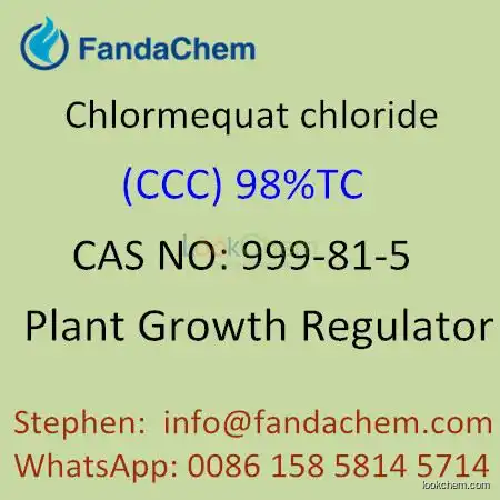 Chlormequat chloride (CCC) 98%TC, 80%SP, CAS NO: 999-81-5