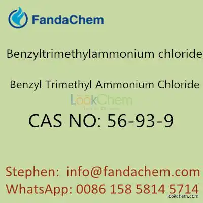 Benzyltrimethylammonium chloride, CAS NO: 56-93-9