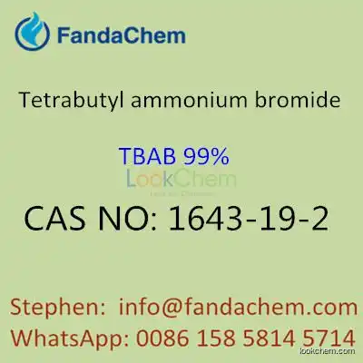 Tetrabutyl ammonium bromide (TBAB ), cas:1643-19-2 from fandachem