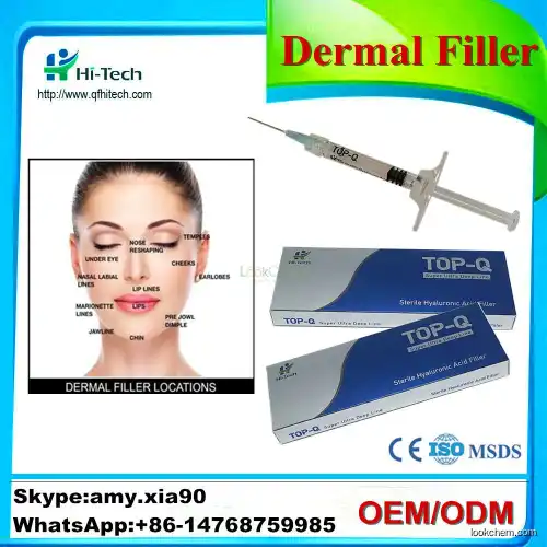 1CC 2CC TOP-Q Ultra Deep Cross Linked Injectable Facial Hyaluronic Acid Filler Beauty Injection Dermal Filler