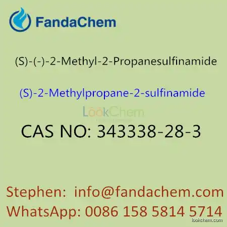 (S)-(-)-2-Methyl-2-Propanesulfinamide CAS NO.: 343338-28-3