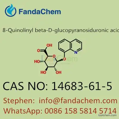 8-Quinolinyl beta-D-glucopyranosiduronic acid, CAS NO: 14683-61-5