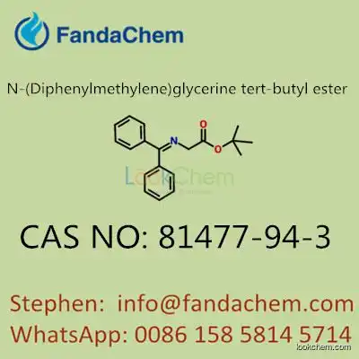 N-(Diphenylmethylene)glycerine tert-butyl ester, cas no: 81477-94-3