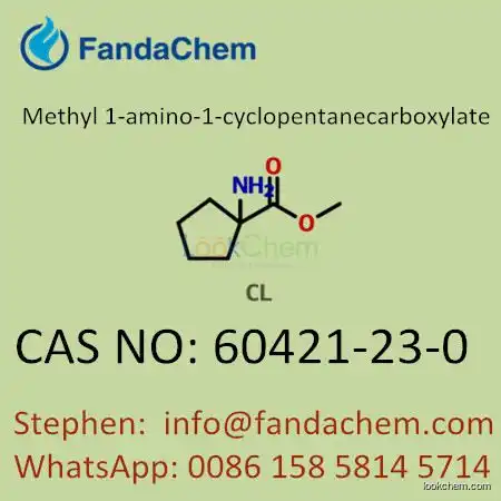 Methyl 1-amino-1-cyclopentanecarboxylate CAS NO.60421-23-0