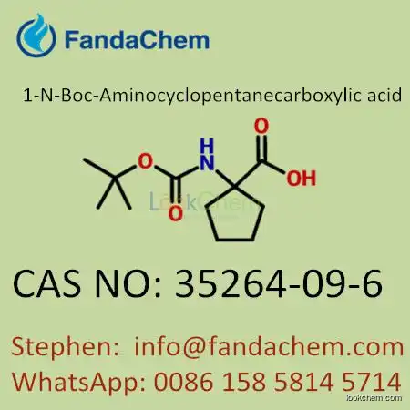 1-N-Boc-Aminocyclopentanecarboxylic acid, CAS NO.35264-09-6