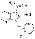1-(2-Fluorobenzyl)-1H-pyrazolo[3,4-b]pyridine-3-carboximidamide hydrochloride(256499-19-1)