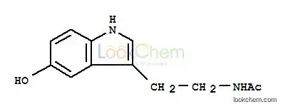 Sell high quality  N-acetyl-5-hydroxytryptamine 98%min