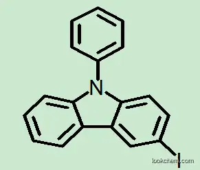 3-iodo-9-phenyl-9H-carbazole(IPC)  CAS.NO.502161-03-7  //High quality/Best price/In stock/
