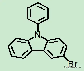 3-bromo-9-phenyl-9H-carbazole(BrPC)  CAS.NO.1153-85-1  //High quality/Best price/In stock/
