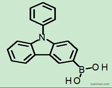9-phenyl-9H-carbazol-3-ylboronic acid(PCMZ)  CAS.NO.854952-58-2  //High quality/Best price/In stock/