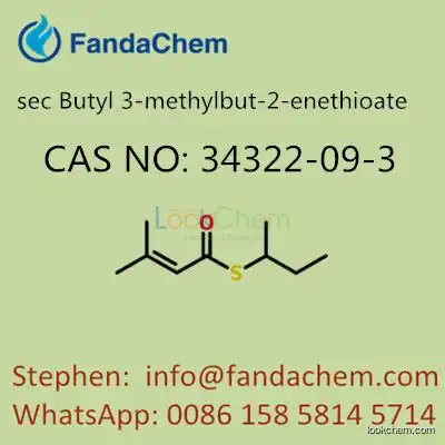 sec Butyl 3-methylbut-2-enethioate, CAS NO: 34322-09-3