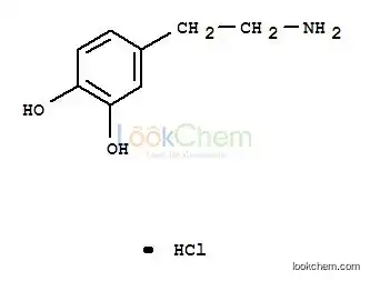 3-Hydroxytyramine hydrochloride   62-31-7