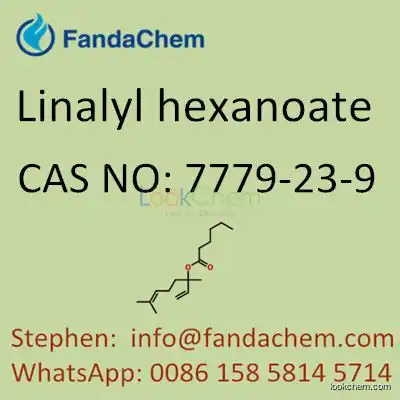 FEMA 2643, Linalyl hexanoate, CAS NO: 7779-23-9