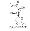 D-Arabinonic acid, 2-C-methyl-4,5-O-(1-methylethylidene)-,ethyl