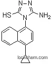 3-amino-4-(4-cyclopropylnaphthalen-1-yl)-1H-1,2,4-triazole-5-thione(878671-96-6)