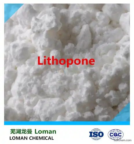 Hot Sale Paint and Powder Coating industries White pigment Lithopone, Loman Lithopone B301 from China