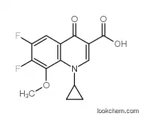 1-Cyclopropyl-6,7-difluoro-1,4-dihydro-8- methoxy-4-oxo-3-quinolinecarboxylic acid