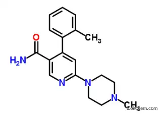 4-(2-methylphenyl)-6-(4-methylpiperazin-1-yl)pyridine-3-carboxamide  342417-01-0  manufacturer/high quality/in stock