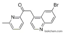 2-(6-bromoquinolin-4-yl)-1-(6-methylpyridin-2-yl)ethan-1-one