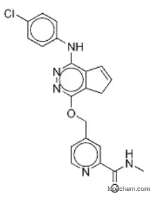 4-(((4-((4-chlorophenyl)amino)furo[2,3-d]pyridazin-7-yl)oxy)methyl)-N-methylpicolinamide