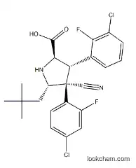 (2R,3S,4R,5S)-3-(3-chloro-2-fluorophenyl)-4-(4-chloro-2-fluorophenyl)-4-cyano-5-neopentylpyrrolidine-2-carboxylic acid