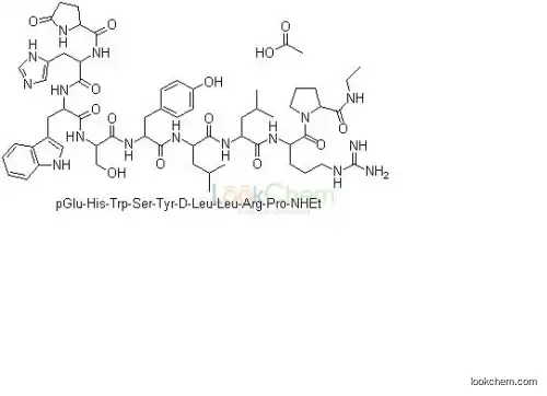 top quality74381-53-6 peptide API Leuprorelin Acetate lowest price