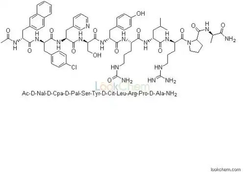 peptide API Cetrorelix custom synthesis