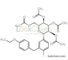 (1s)-1,5-anhydro-1-c-(4-chloro-3-((4-ethoxyphenyl)methyl)phenyl)-d-glucitoltetraacetate