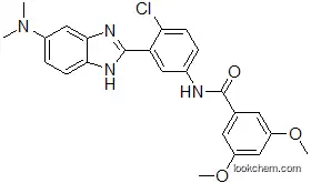 N-(4-chloro-3-(5-(dimethylamino)-1H-benzo[d]imidazol-2-yl)phenyl)-3,5-dimethoxybenzamide