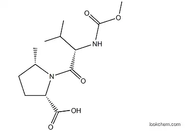 N-[2-(S)-[(Methoxycarbonyl)amino]-3-methylbutyryl]-(5S)-5-Methyl-L-proline
