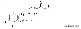 9-Bromo-3-(2-bromoacetyl)-10,11-dihydro-5H-benzo[d]naphtho[2,3-b]pyran-8(9H)-one