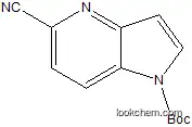 tert-butyl 5-cyano-1H-pyrrolo[3,2-b]pyridine-1-carboxylate