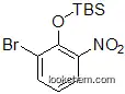 (2-bromo-6-nitrophenoxy)(tert-butyl)dimethylsilane