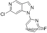 6-chloro-1-(6-fluoropyridin-2-yl)-1H-pyrazolo[4,3-c]pyridine