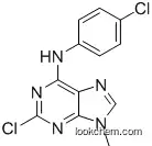 2-chloro-N-(4-chlorophenyl)-9-methyl-9H-purin-6-amine