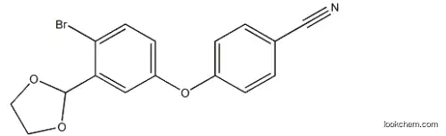 4-(4-BroMo-3-(1,3-dioxolan-2-yl)phenoxy)benzonitrile