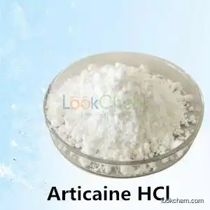 Articaine Hydrochloride/ HCl  Local Anesthetic White Powder