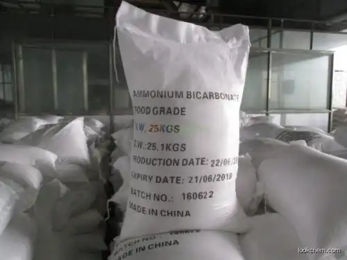 Top quality and competitive price Ammonium Bicarbonate food grade?1066-33-7 in large stock