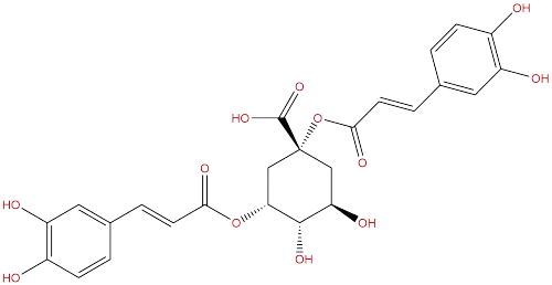 1,3-Dicaffeoylquinic acid;  Cynarin(19870-46-3)