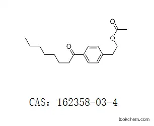 1-Octanone,1-[4-[2-(acetyloxy)ethyl]phenyl]-