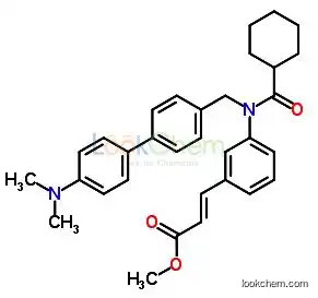methyl (2E)-3-{3-[(cyclohexylcarbonyl){[4'-(dimethylamino)biphenyl-4-yl]methyl}amino]phenyl}prop-2-enoate
