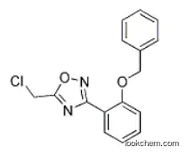 3-(2-BENZYLOXY-PHENYL)-5-CHLOROMETHYL-[1,2,4]OXADIAZOLE